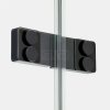 NEW TRENDY Drzwi wnękowe Eventa Black Chrome, drzwi pojedyncze 90x200 EXK-6129